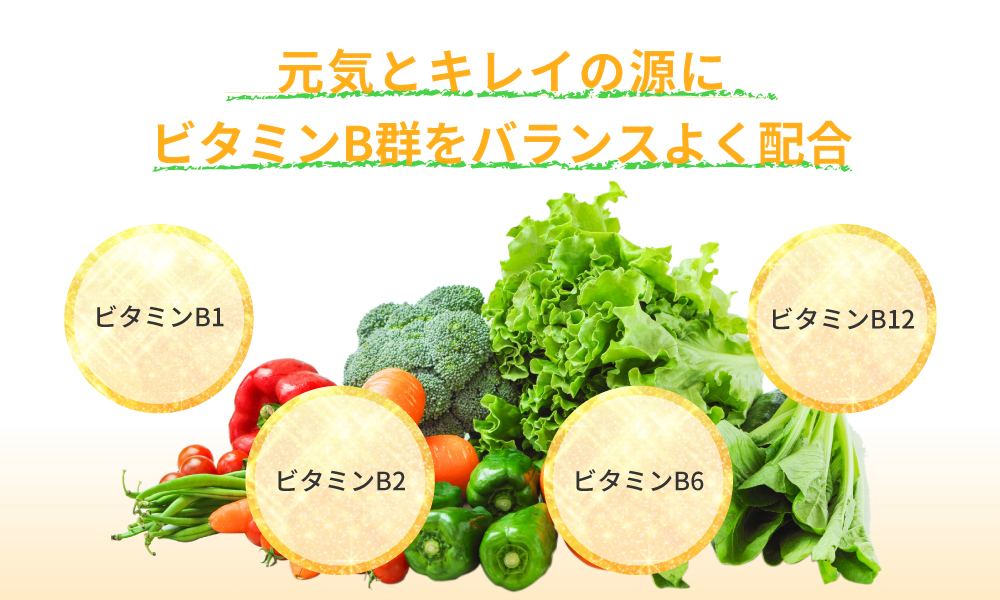ビタキュー１０にビタミンB群を配合